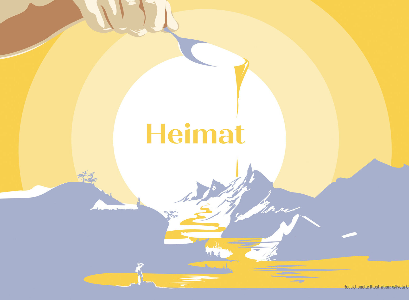 Redaktionelle Illustration